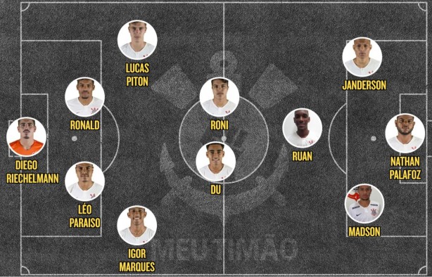 Corinthians foi com força total para o jogo no Pacaembu