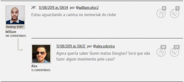Comentário sobre Douglas 1