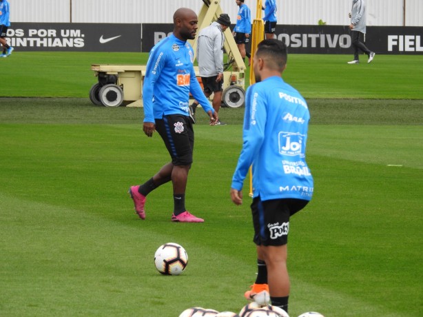 Love e Clayson treinaram finalizações