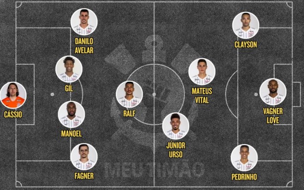 Escalação teve apenas uma alteração para o jogo
