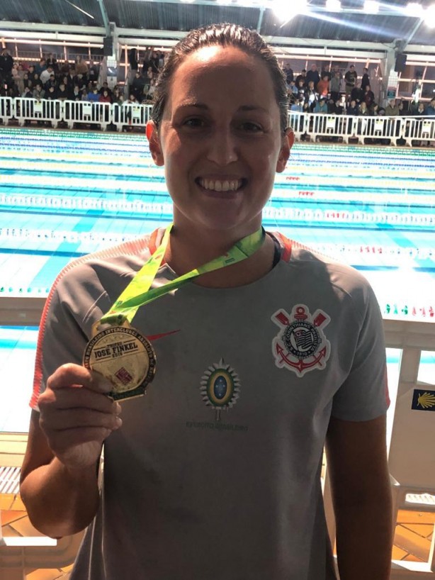 Betina ganhou duas medalhas em participação no Finkel