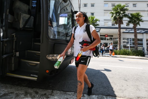 Lelê antes do duelo contra o Flamengo, pela semifinal do Brasileirão