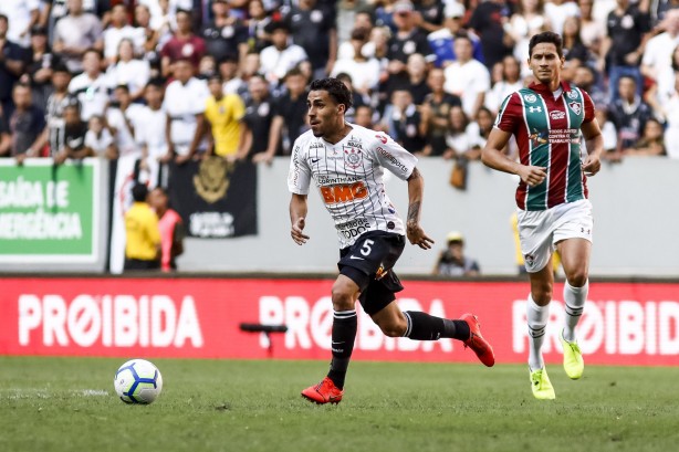 Gabriel no jogo contra o Fluminense, pelo Brasileirão, no Mané Garrincha