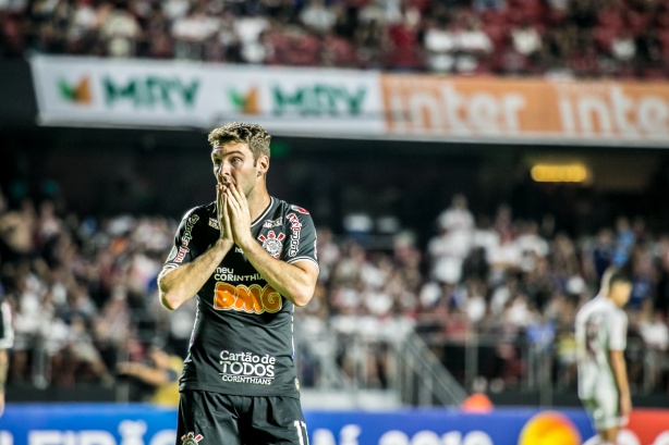 Boselli durante Majestoso deste domingo, no Morumbi, pelo Brasileirão