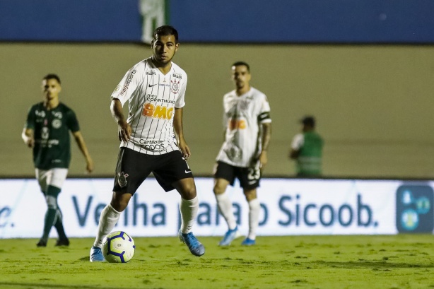 Sornoza durante o empate contra o Goiás