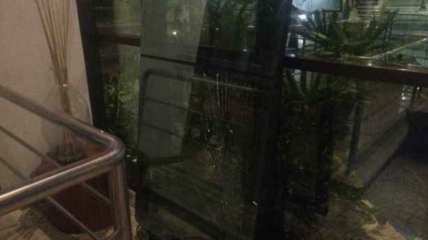 Hotel da delegao do Corinthians em Macei foi alvo de vandalismo