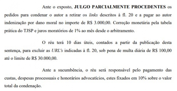 Blog do Paulinho será obrigado a pagar indenização ao Meu Timão