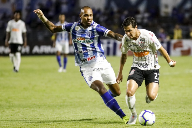 Vital durante derrota para o CSA, pelo Campeonato Brasileiro