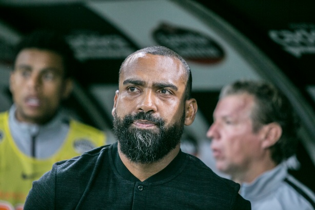 Dyego Coelho durante partida contra o Fortaleza, pelo Brasileiro, na Arena Corinthians