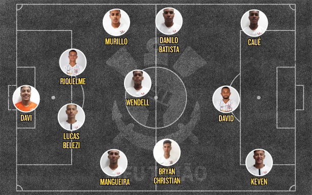 Sub-17 contra São Paulo