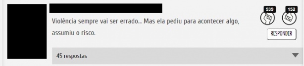 comentário do torcedor na nota do meu timao
