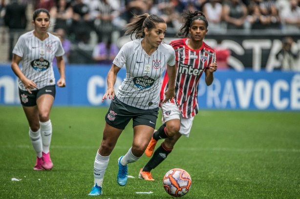 Millene durante final contra o São Paulo, pela final do Paulista Feminino