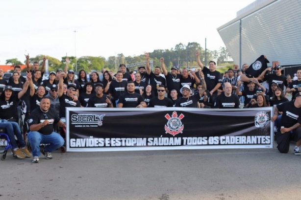 Cadeirantes foram  Arena Corinthians no ltimo domingo