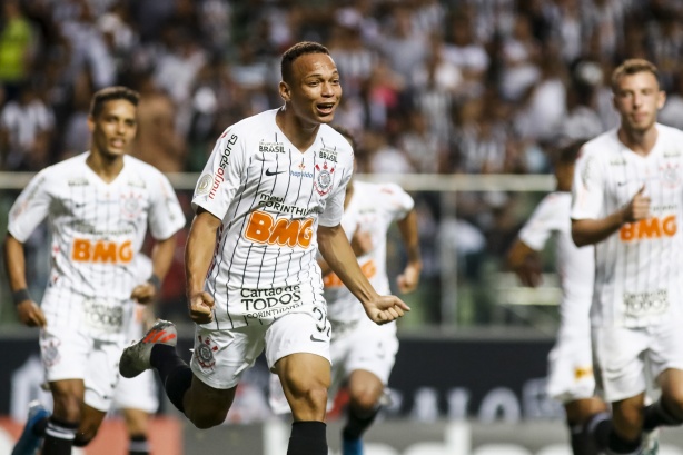 Janderson marcou o único gol do Corinthians contra o Atlético Mineiro