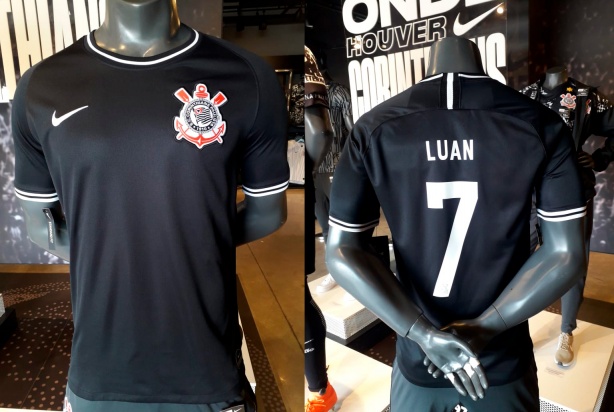 Uniformes de Luan já são vendidos na Loja da Arena