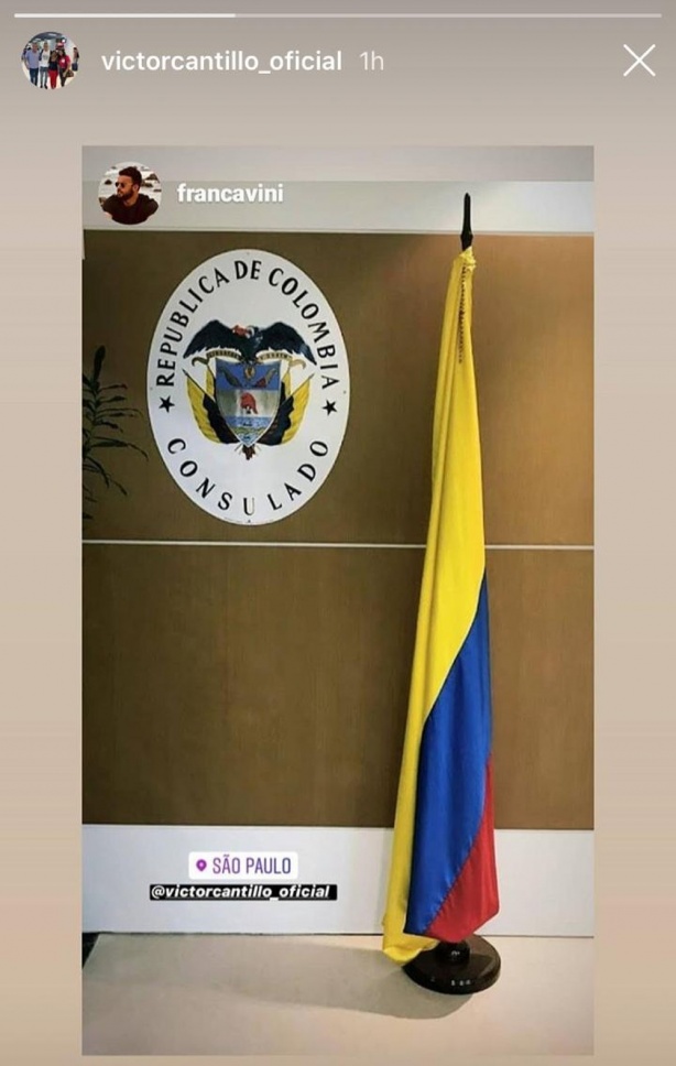 Volante compareceu ao Consulado do seu país na capital paulista