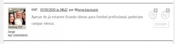 Opini&atilde;o da torcida