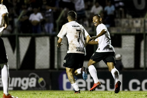 Raul no jogo contra o Cuiabá, pela Copinha 2020