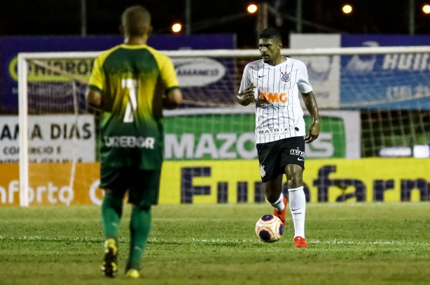 Ronald no jogo contra o Cuiabá, pela Copinha 2020