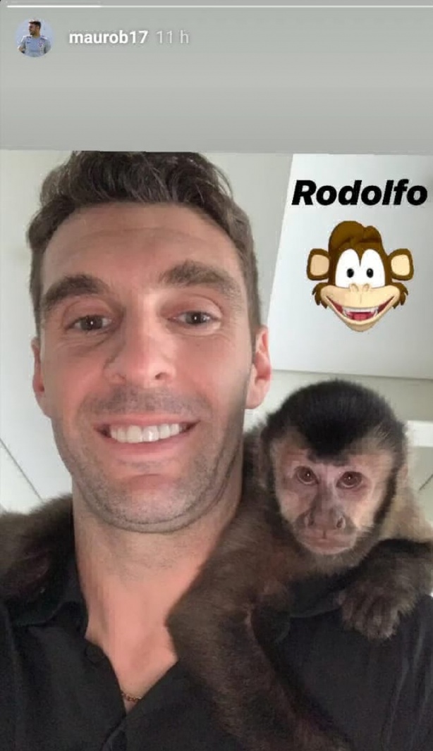Boselli compartilhou foto de seu animal de estimação no Instagram