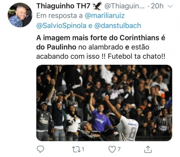 Repercussão do gol de Janderson