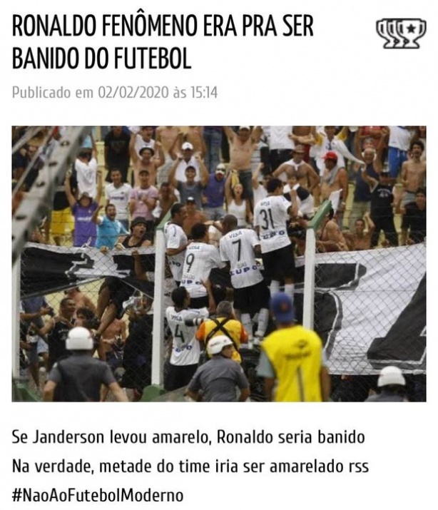 Repercussão do gol de Janderson