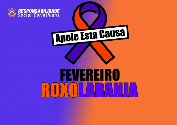 Corinthians adere ao Fevereiro Roxo e Laranja