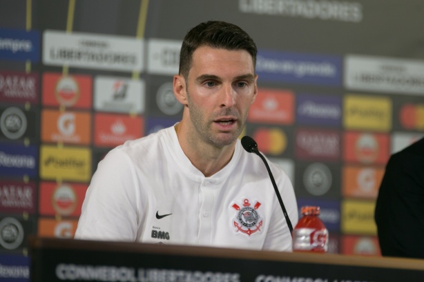 Boselli durante coletiva após o jogo desta quarta