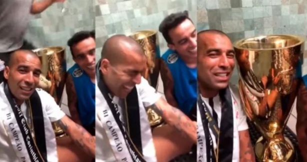 Emerson Sheik após conquista do Paulista 2018