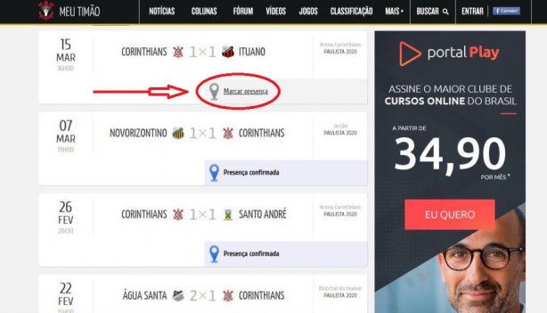 Novidade Meu Timão