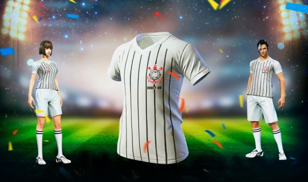 Camisa do Corinthians foi lanada no Free Fire