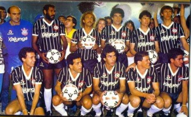 Qual era o time do Corinthians quando foi rebaixado?