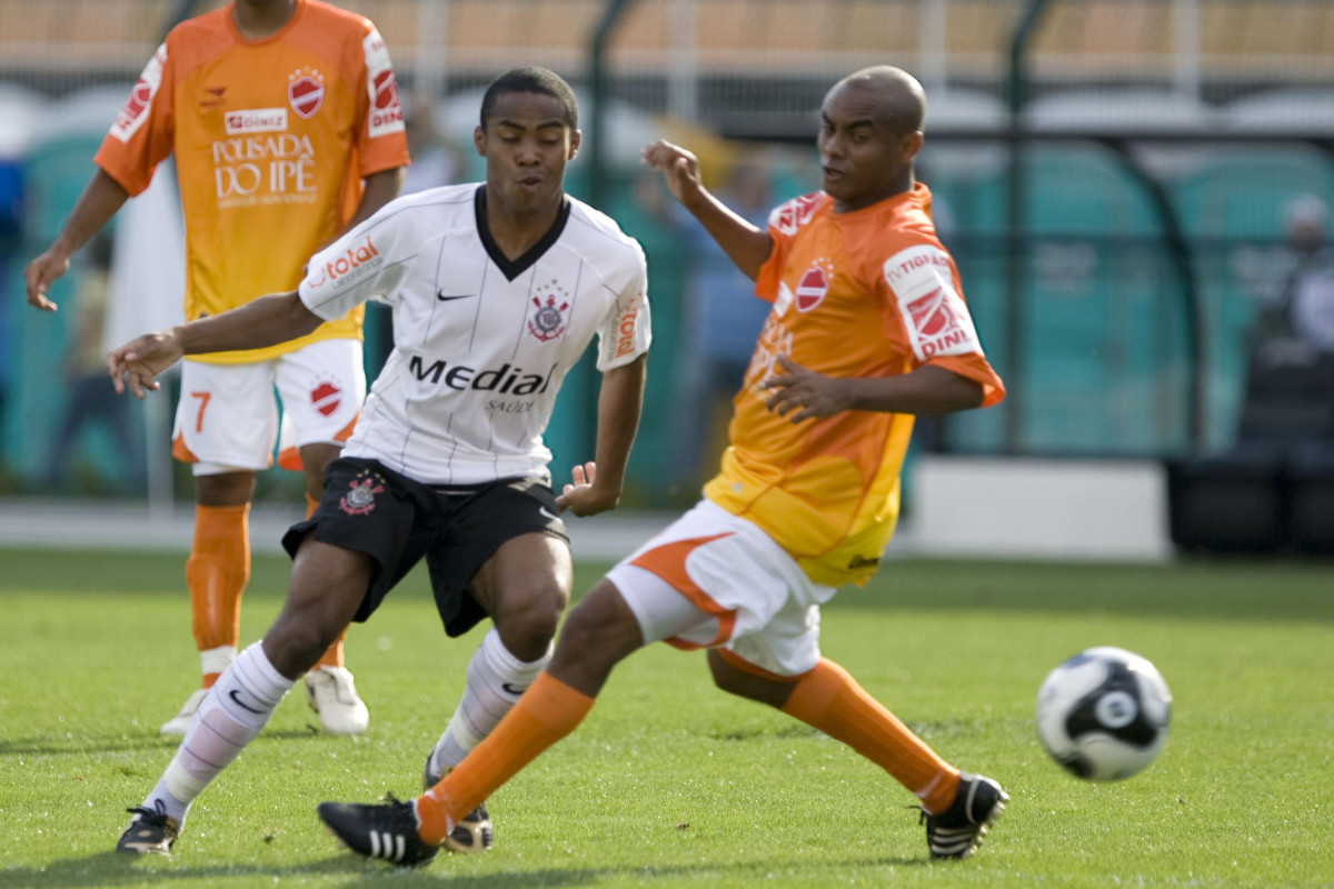Sp Corinthians Sp X Vila Nova Go Esportes Durante A Partida Valida Pelo Returno Do Campeonato