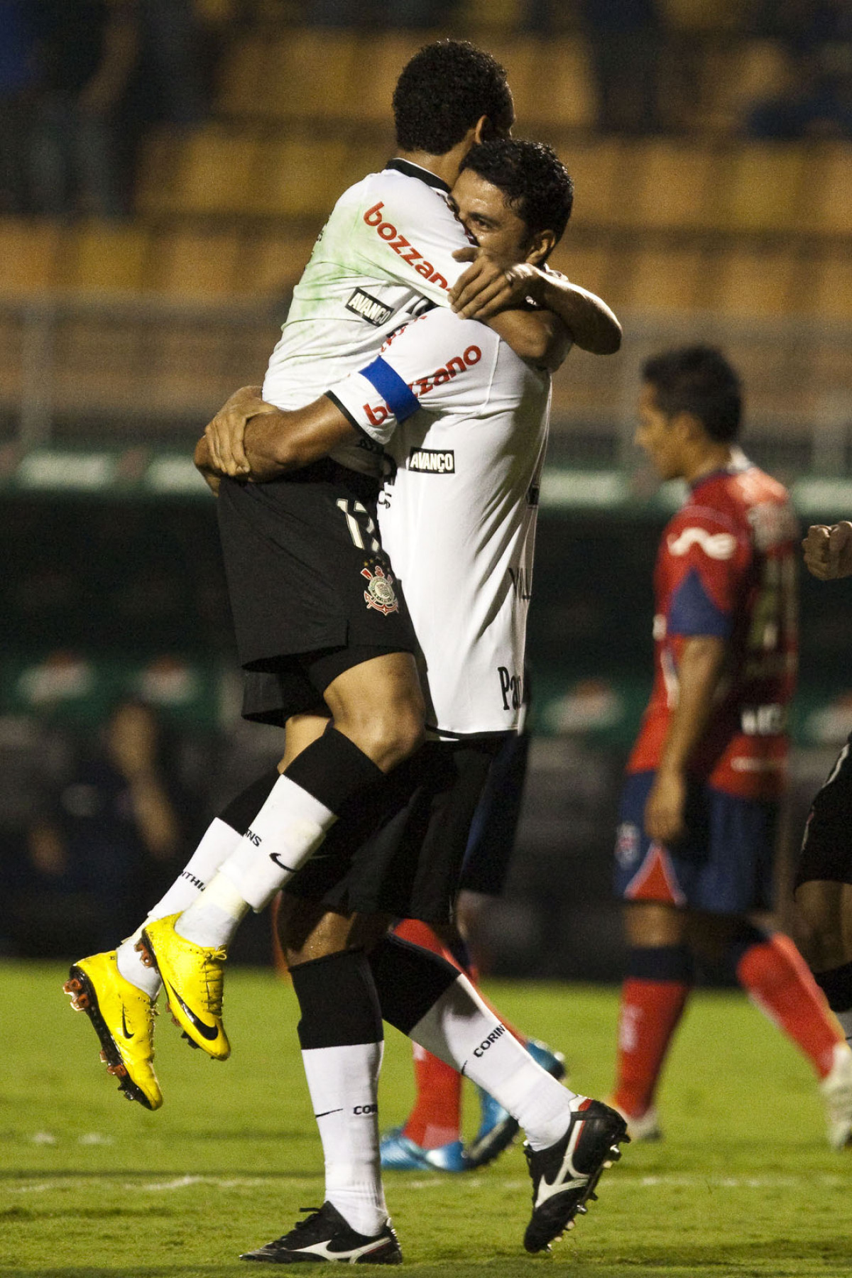 Durante partida entre Corinthians X Independiente de Medellin vlida pela Copa Santander Libertadores realizada no estdio do Pacaembu