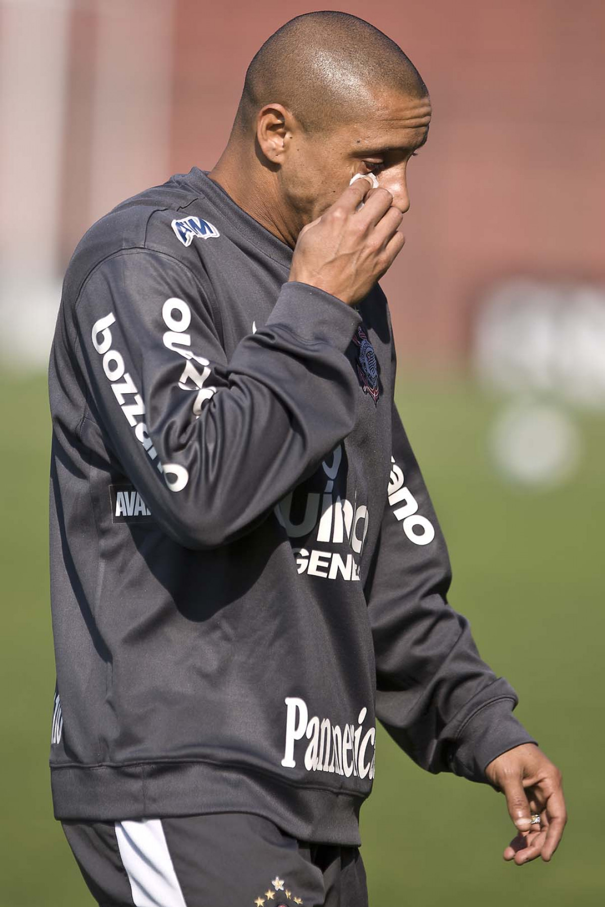 Roberto Carlos durante o treino do Corinthians, realizado esta manh no Parque So Jorge. O prximo jogo da equipe, ser domingo, dia 15/08/2010, contra o Ava, no estdio da Ressacada, em Florianopolis, pela 14. a rodada do Campeonato Brasileiro de 2010