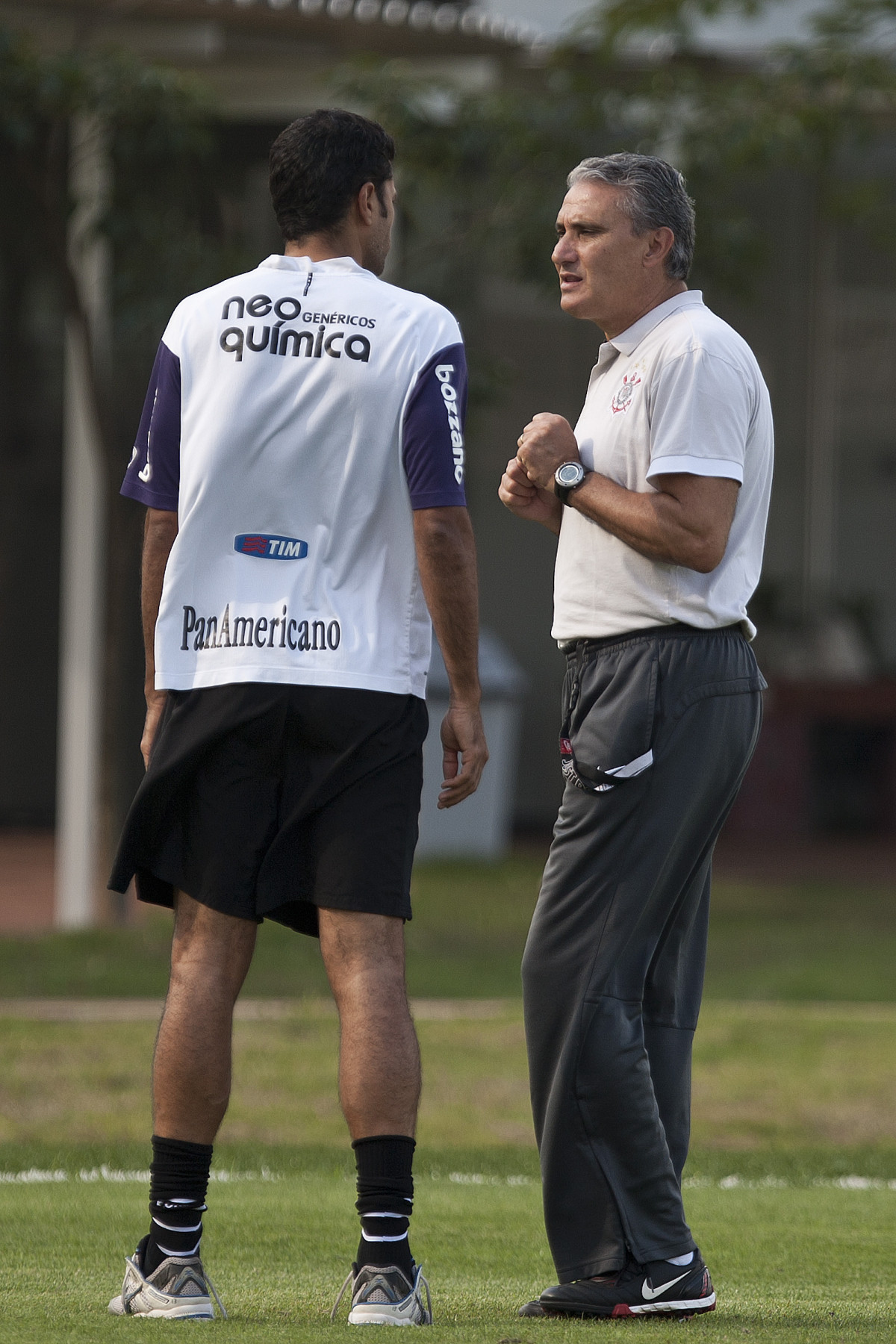 Durante o treino do Corinthians realizado esta tarde no CT Joaquim Grava, no Parque Ecolgico do Tiete. O prximo jogo da equipe ser domingo, dia 21/11, contra o Vitoria/BA, pela 36. a rodada do Campeonato Brasileiro de 2010