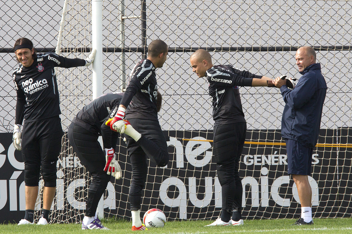 Julio Cesar e Cssio jogaram juntos no Corinthians entre 2012 e 2014