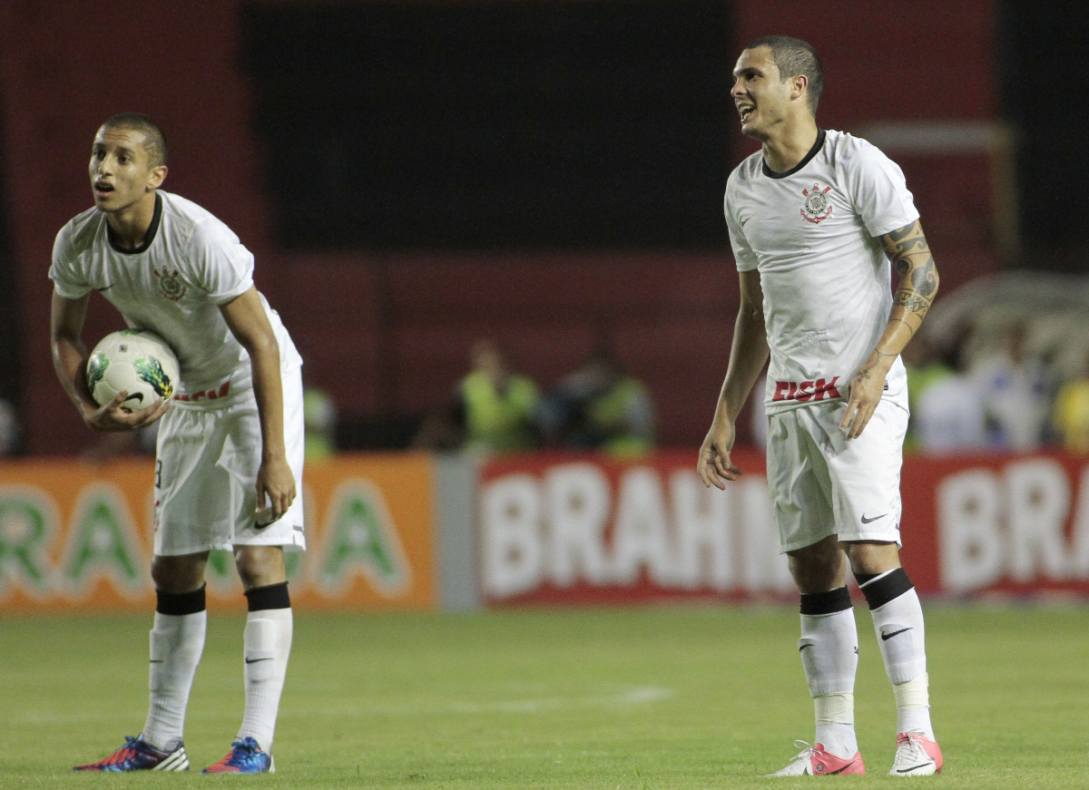 Ramon do Corinthians durante partida vlida pelo Campeonato Brasileiro realizado na Ilha do Retiro