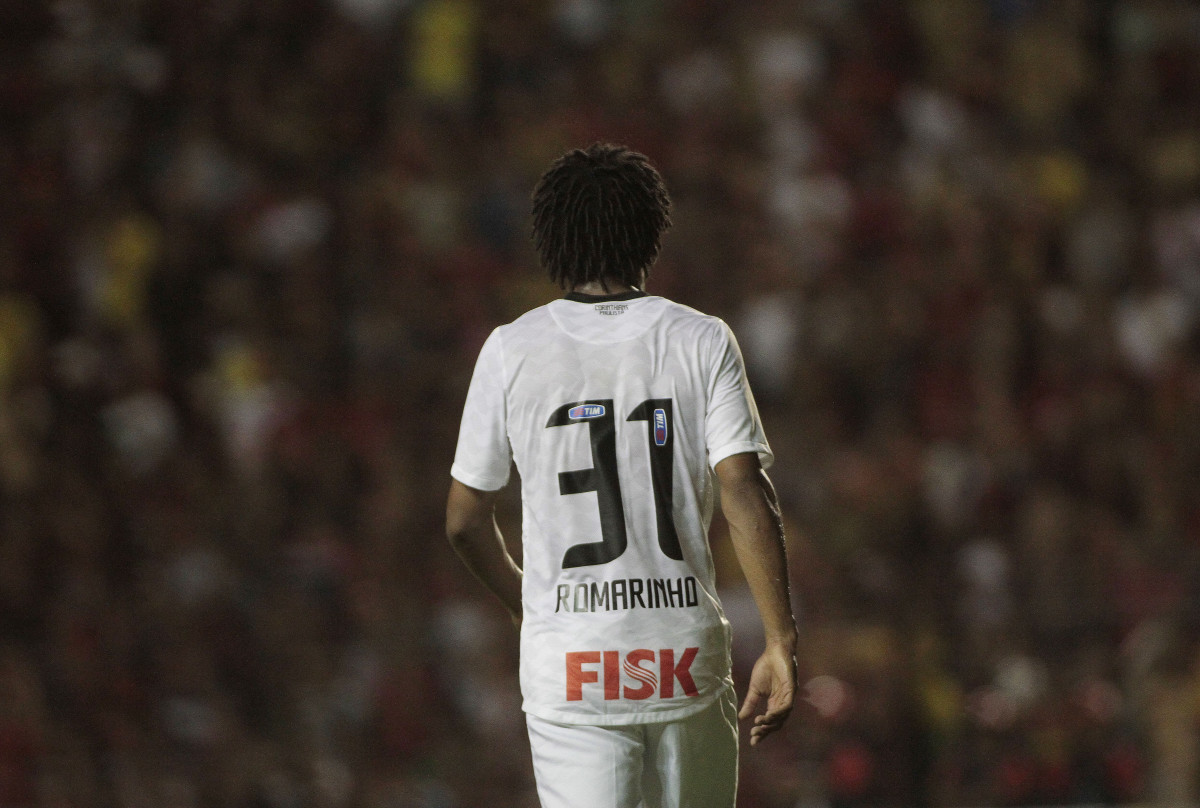 Romarinho do Corinthians durante partida vlida pelo Campeonato Brasileiro realizado na Ilha do Retiro
