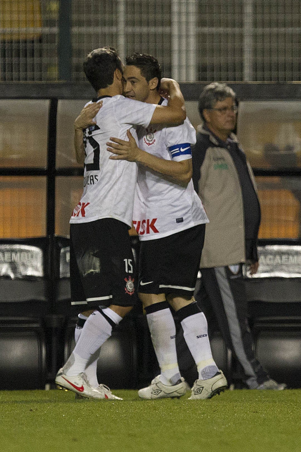 Durante a partida entre Corinthians x Portuguesa, realizada esta noite no estdio do Pacaembu, jogo vlido pela11 rodada do Campeonato Brasileiro de 2012