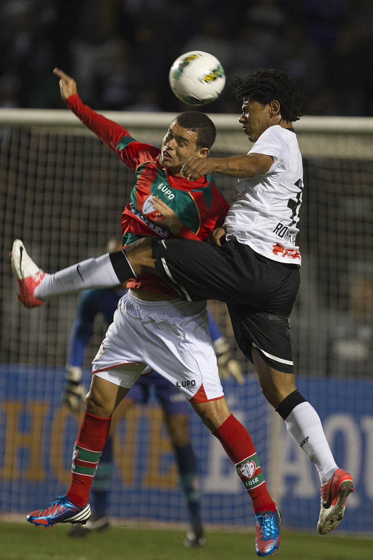 Durante a partida entre Corinthians x Portuguesa, realizada esta noite no estdio do Pacaembu, jogo vlido pela11 rodada do Campeonato Brasileiro de 2012