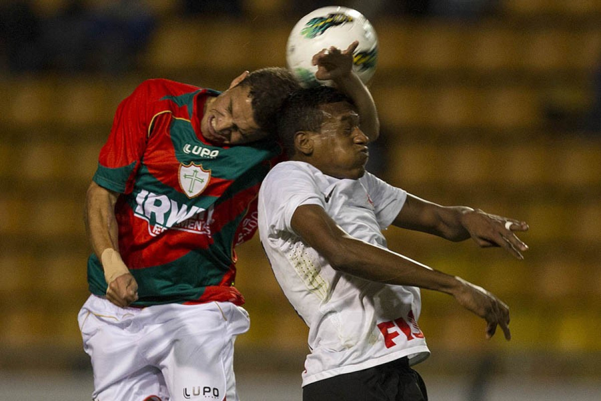 Durante a partida entre Corinthians x Portuguesa, realizada esta noite no estádio do Pacaembu, jogo válido pela11ª rodada do Campeonato Brasileiro de 2012