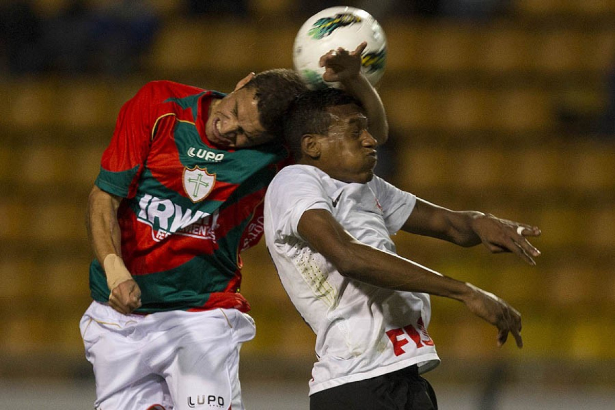 Durante a partida entre Corinthians x Portuguesa, realizada esta noite no estdio do Pacaembu, jogo vlido pela11 rodada do Campeonato Brasileiro de 2012