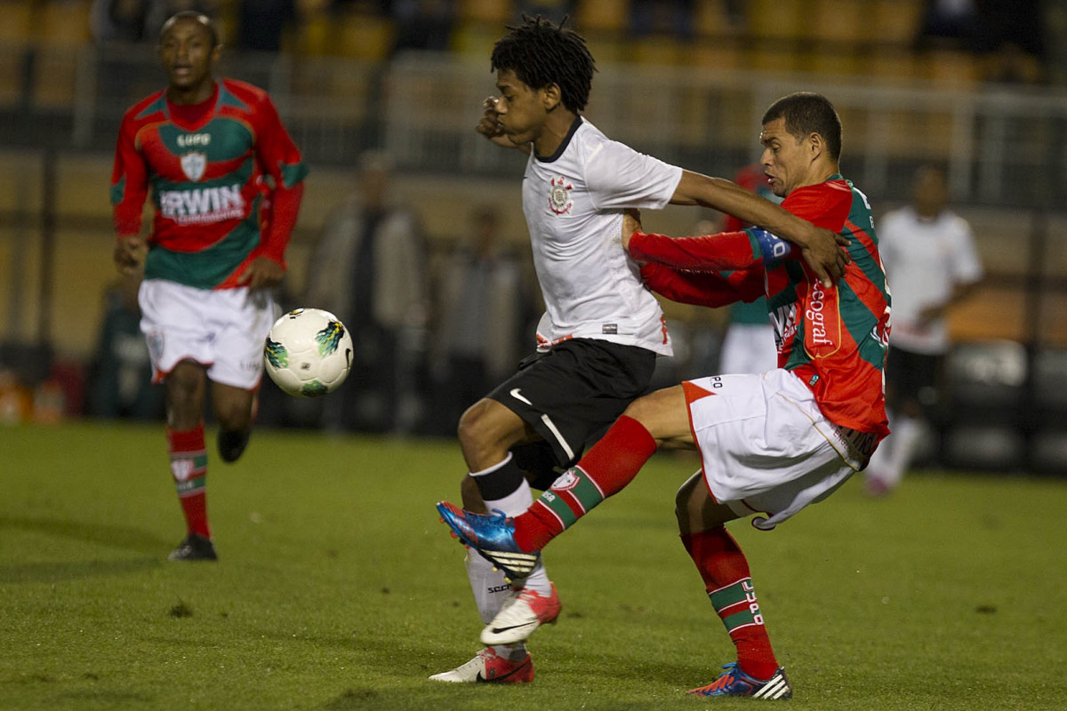 Durante a partida entre Corinthians x Portuguesa, realizada esta noite no estdio do Pacaembu, jogo vlido pela11 rodada do Campeonato Brasileiro de 2012