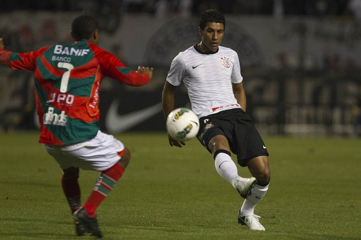 Durante a partida entre Corinthians x Portuguesa, realizada esta noite no estádio do Pacaembu, jogo válido pela11ª rodada do Campeonato Brasileiro de 2012