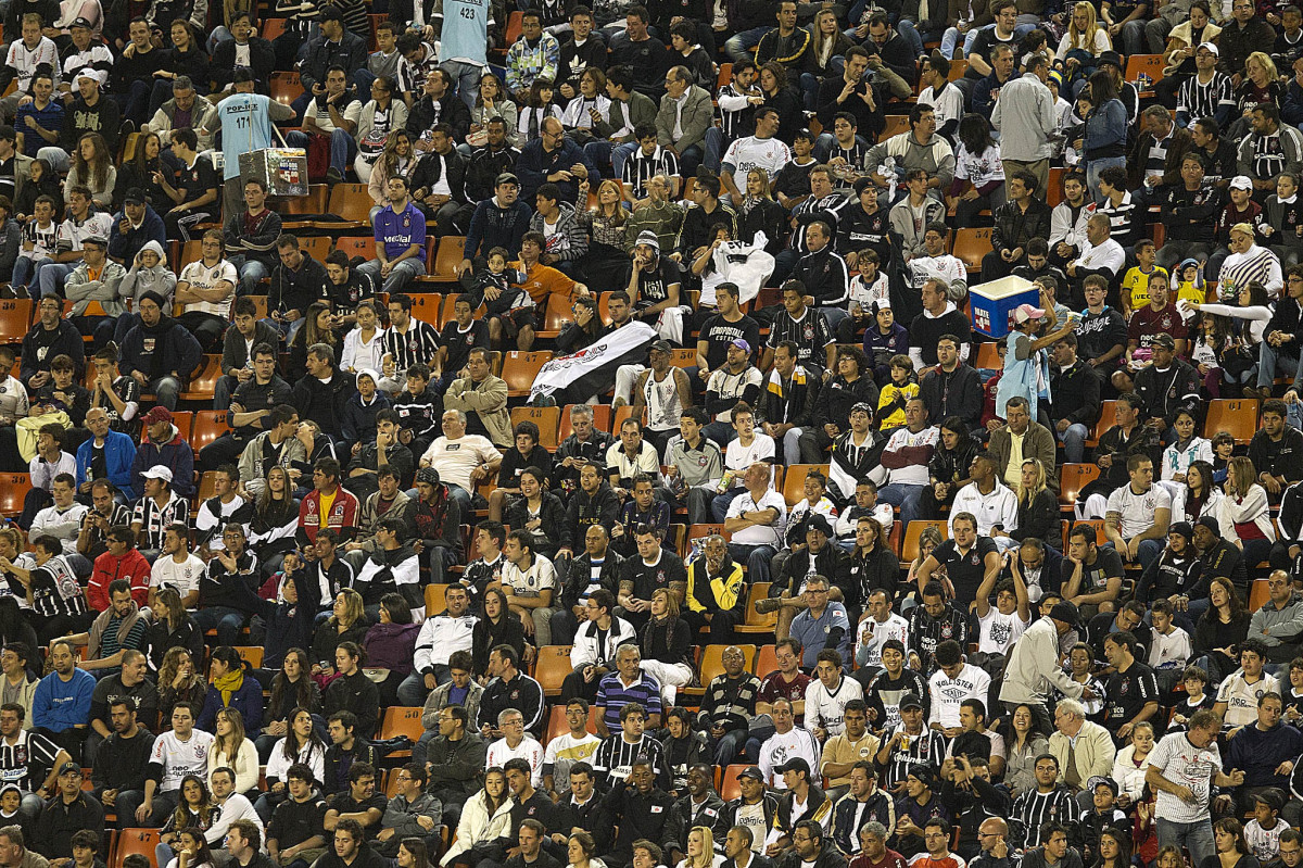 Durante a partida entre Corinthians x Portuguesa, realizada esta noite no estádio do Pacaembu, jogo válido pela11ª rodada do Campeonato Brasileiro de 2012