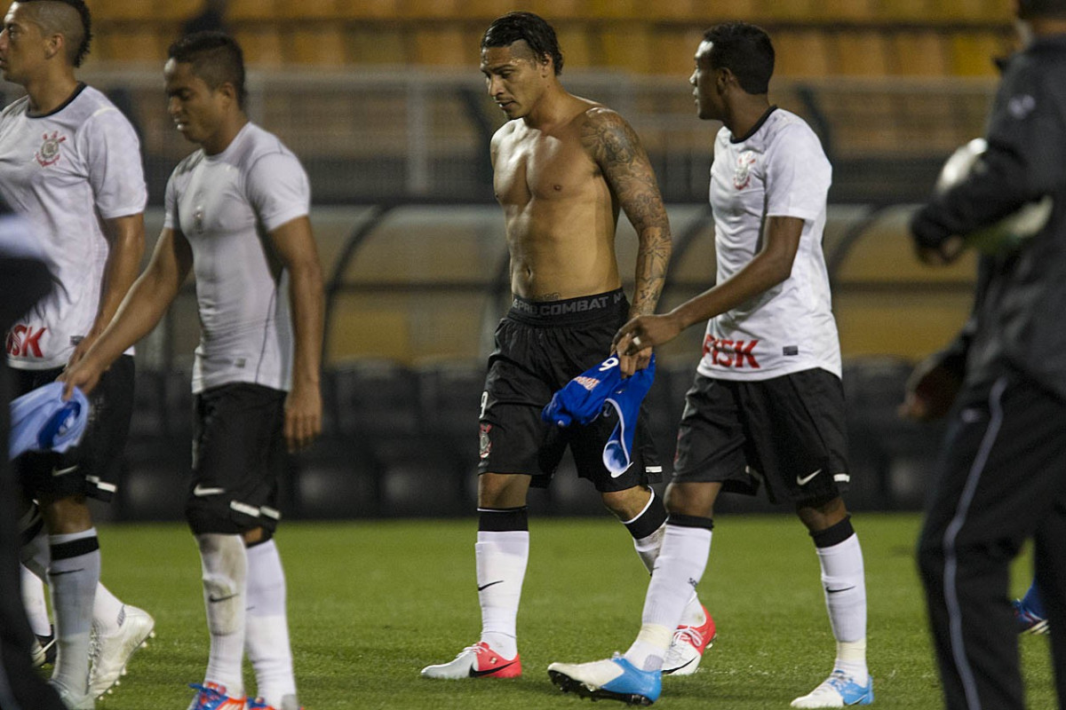 Durante a partida entre Corinthians x Cruzeiro, realizada esta noite no estádio do Pacaembu, jogo válido pela 12ª rodada do Campeonato Brasileiro de 2012
