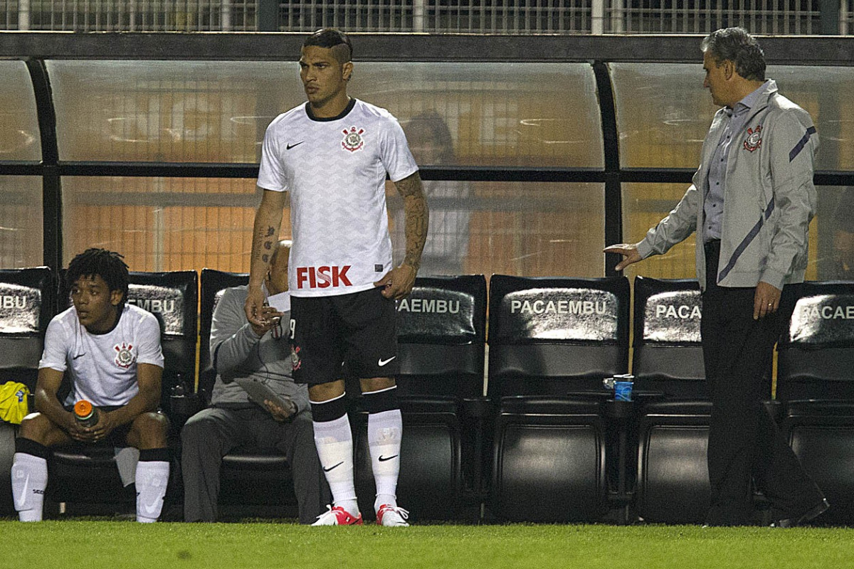 Durante a partida entre Corinthians x Cruzeiro, realizada esta noite no estádio do Pacaembu, jogo válido pela 12ª rodada do Campeonato Brasileiro de 2012