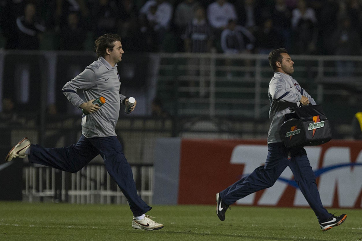 Durante a partida entre Corinthians x Cruzeiro, realizada esta noite no estádio do Pacaembu, jogo válido pela 12ª rodada do Campeonato Brasileiro de 2012