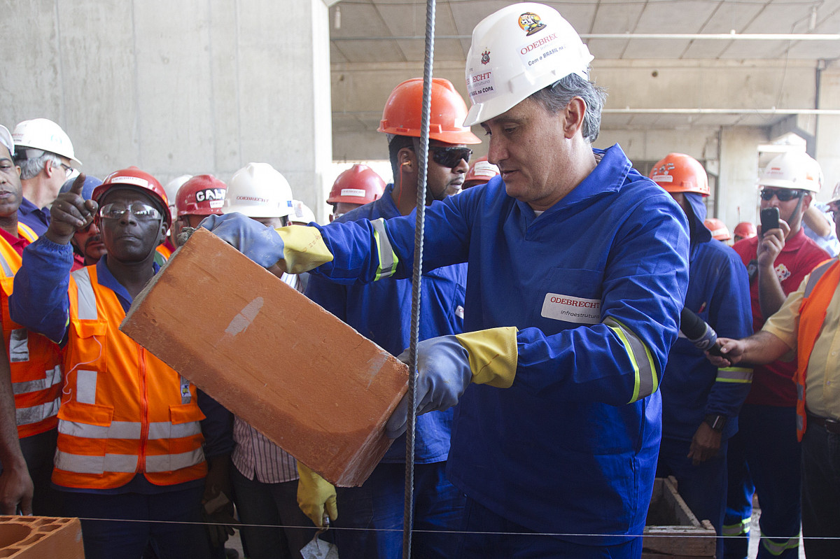 Construo da Arena Corinthians teve at participao do tcnico Tite